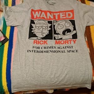 Medium Rick and Morty shirt